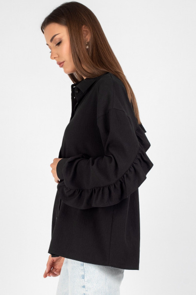 Блуза VIZAVI 736 черный - фото 5