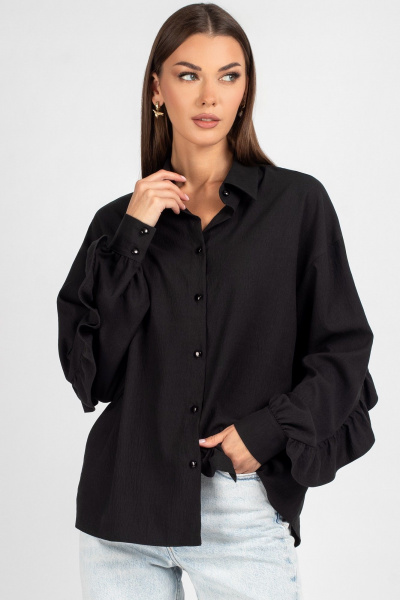 Блуза VIZAVI 736 черный - фото 3