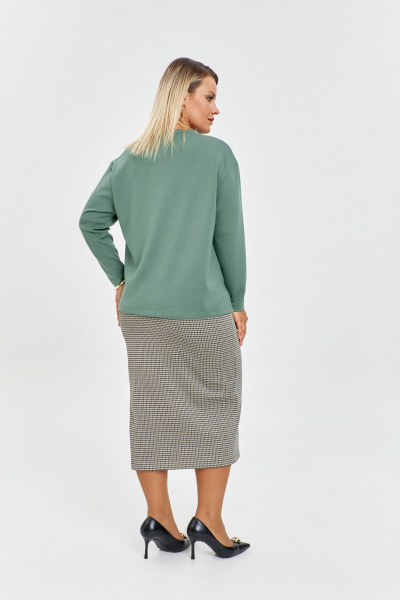 Джемпер OVERYOU М210/1 мох - фото 6