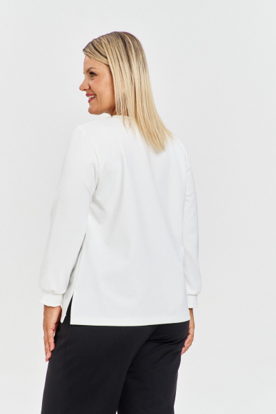 Джемпер OVERYOU М212 белый - фото 5