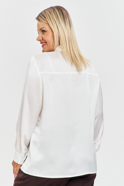 Блуза OVERYOU М220 молочный - фото 2