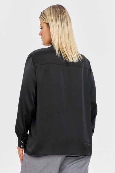 Блуза OVERYOU М220/1 черный - фото 5
