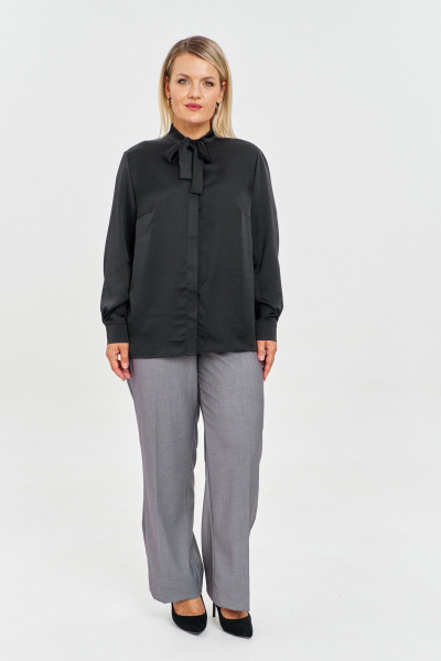 Блуза OVERYOU М220/1 черный - фото 1