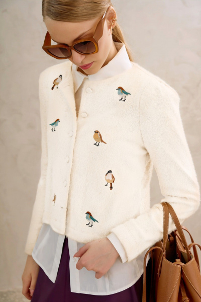 Жакет Lokka 1727 молочный - фото 1