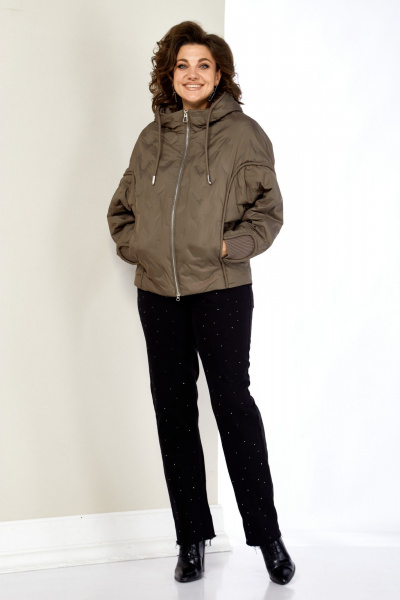 Куртка Shetti 2195 пепельно-коричневый - фото 1