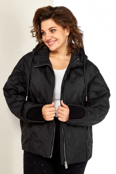 Куртка Shetti 2195 черный - фото 8