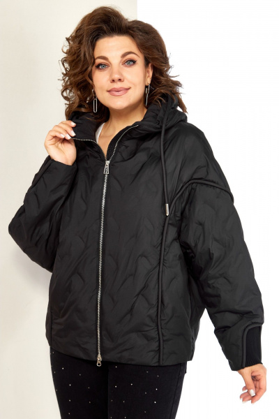 Куртка Shetti 2195 черный - фото 3