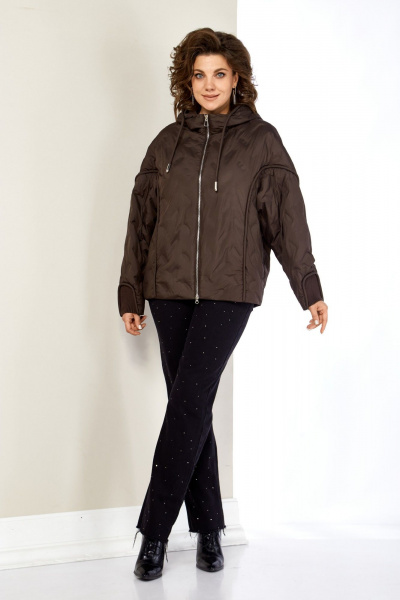 Куртка Shetti 2195 шоколад - фото 7