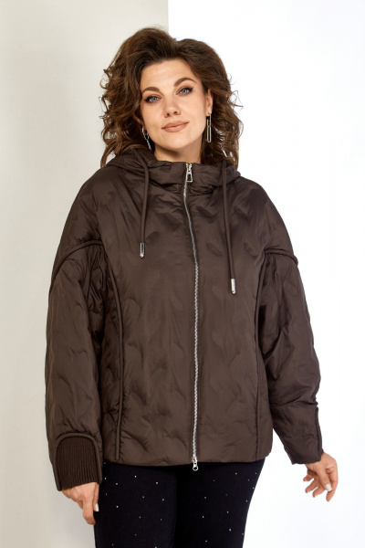 Куртка Shetti 2195 шоколад - фото 6