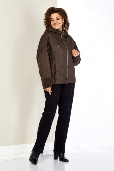 Куртка Shetti 2195 шоколад - фото 2