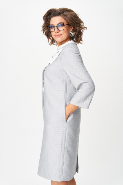 Платье Michel chic 2185 серый - фото 5