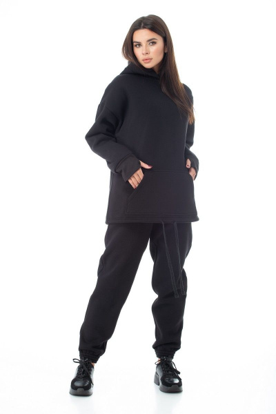 Брюки, худи Anelli 976 черный - фото 13
