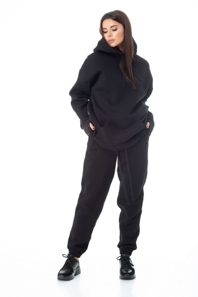 Брюки, худи Anelli 976 черный - фото 3