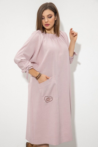 Платье JeRusi 2102 пудра - фото 2