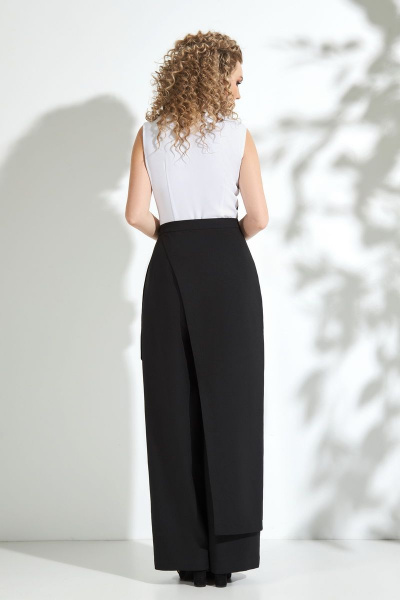 Комбинезон с съемной юбкой, прямой крой, на запах Euromoda 345 - фото 6