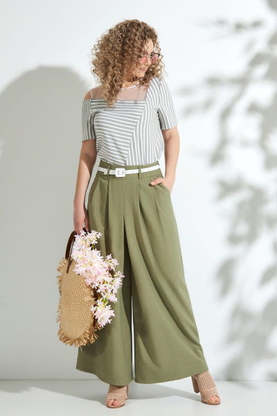 Блуза, брюки Euromoda 337 - фото 2