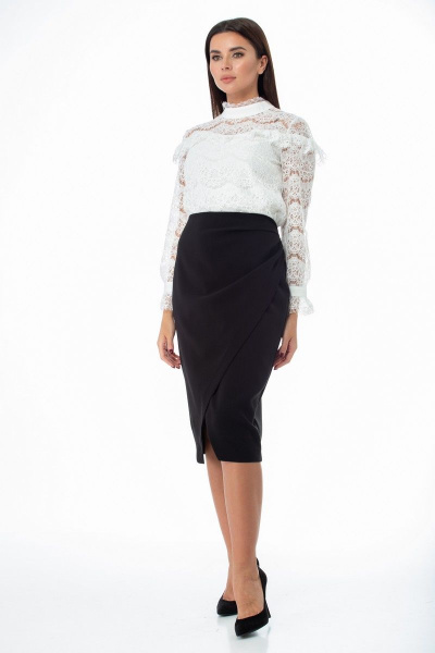 Юбка Anelli 939 черный - фото 6