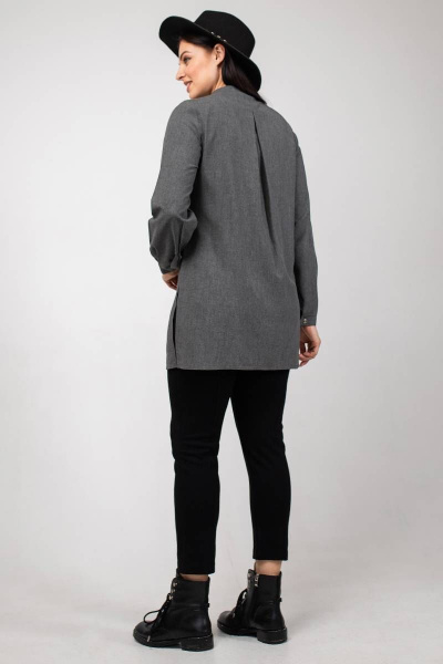 Туника La rouge 9043 графит - фото 4