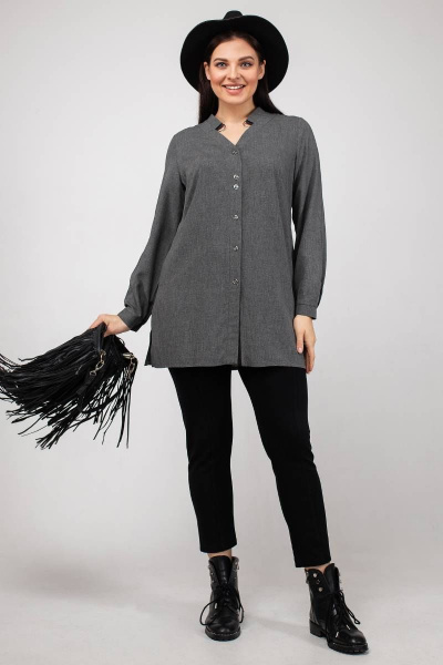 Туника La rouge 9043 графит - фото 2