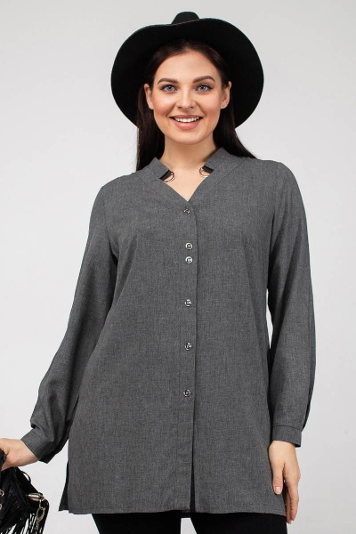 Туника La rouge 9043 графит - фото 1