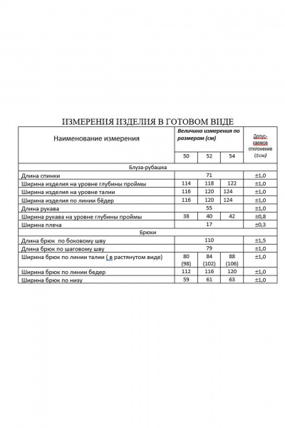 Блуза, брюки Lissana 5013 - фото 13
