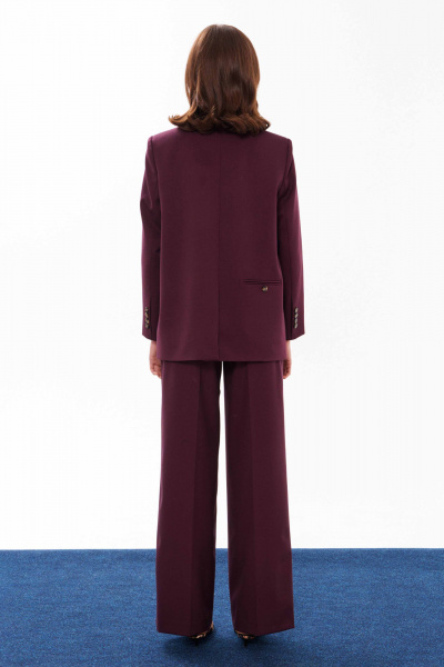 Жакет Панда 14630 бордовый - фото 8