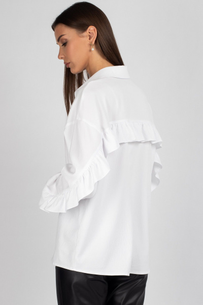 Блуза VIZAVI 736 белый - фото 9