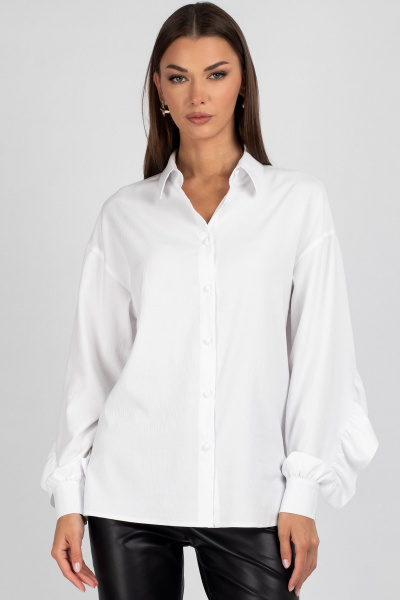 Блуза VIZAVI 736 белый - фото 8