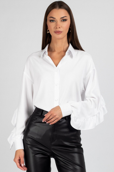 Блуза VIZAVI 736 белый - фото 2