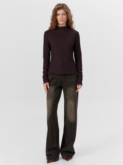 Блуза Mark Formelle 122881/24-33655Ц-9 шоколадная_слива - фото 2