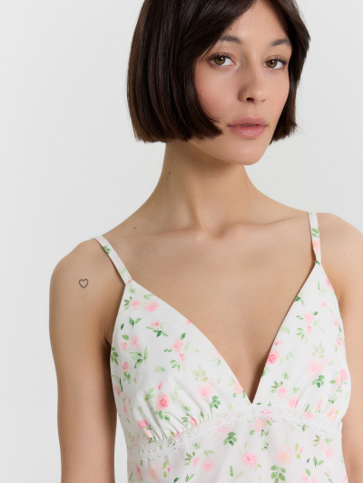 Сарафан Mark Formelle 175200/24-33248П-9 цветы_на_св.молочном - фото 3