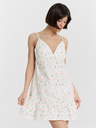 Сарафан Mark Formelle 175200/24-33248П-9 цветы_на_св.молочном - фото 4