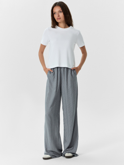 Брюки Mark Formelle 182564/24-34212П-9 полоска_на_сером - фото 2