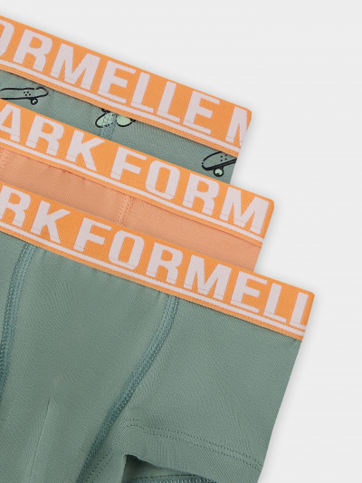 Трусы Mark Formelle 413354-3/25-36863П-5 зеленый_лед_скейты_на_зеленом_персик - фото 2