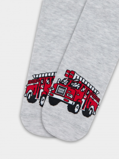 Носки Mark Formelle 430K-3071/B3-25430K св.серый_меланж_рис.3071 - фото 3