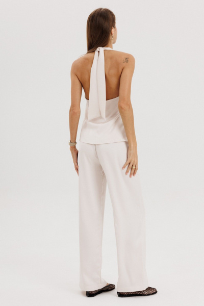 Брюки, топ THE NAME 2312-1 сливочный - фото 7