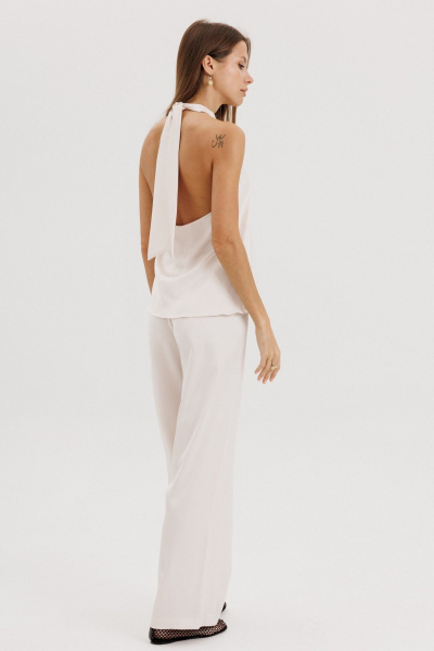 Брюки, топ THE NAME 2312-1 сливочный - фото 6