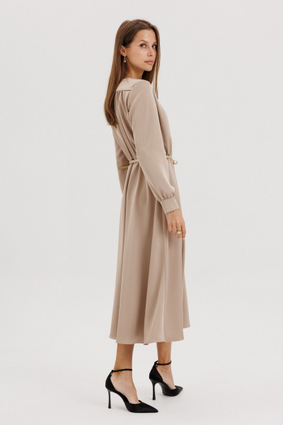 Платье THE NAME 2355 беж - фото 11