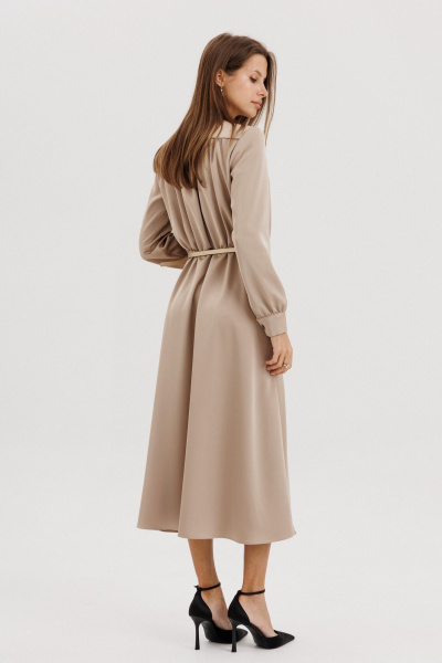 Платье THE NAME 2355 беж - фото 9
