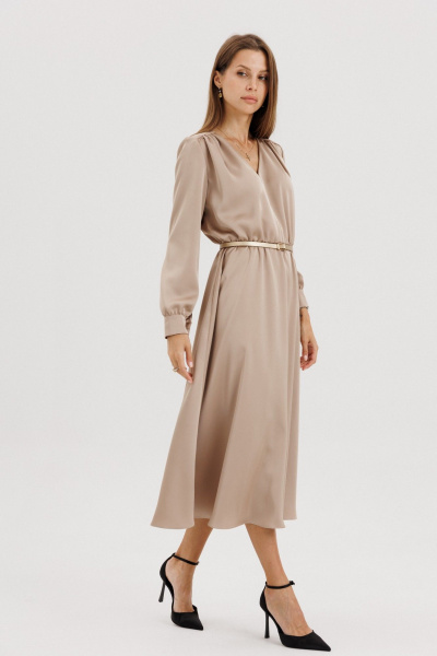 Платье THE NAME 2355 беж - фото 8