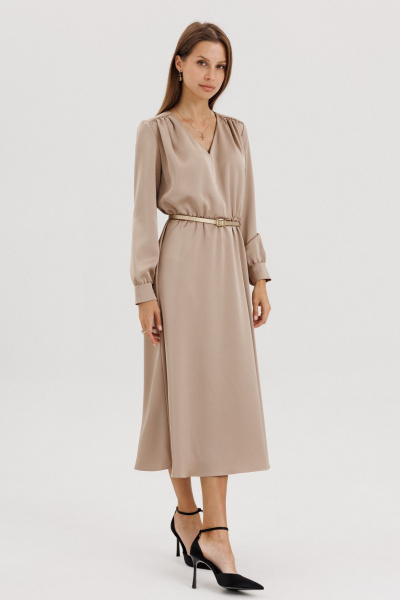 Платье THE NAME 2355 беж - фото 5