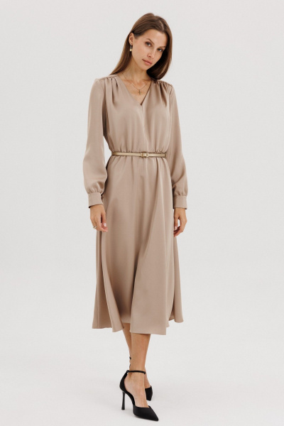 Платье THE NAME 2355 беж - фото 3