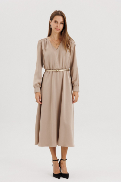 Платье THE NAME 2355 беж - фото 1