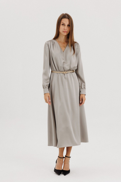 Платье THE NAME 2355 оливка - фото 5