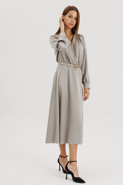 Платье THE NAME 2355 оливка - фото 2