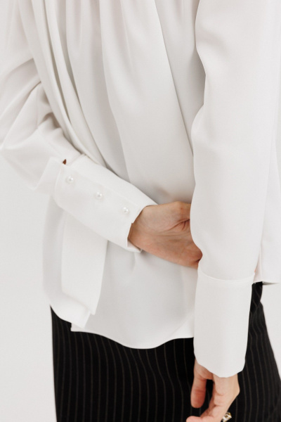 Блуза THE NAME 2422 молочный - фото 6