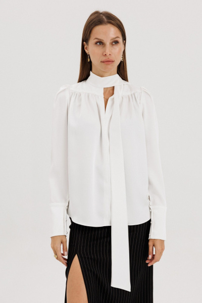 Блуза THE NAME 2422 молочный - фото 1