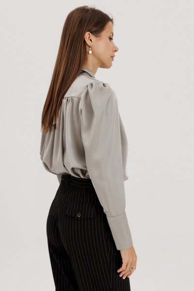 Блуза THE NAME 2422 оливка - фото 10