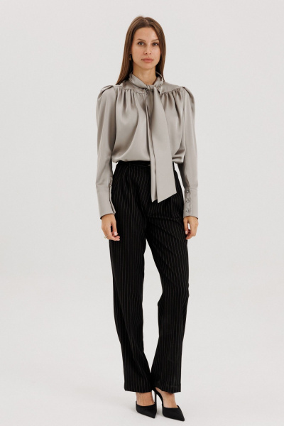 Блуза THE NAME 2422 оливка - фото 6