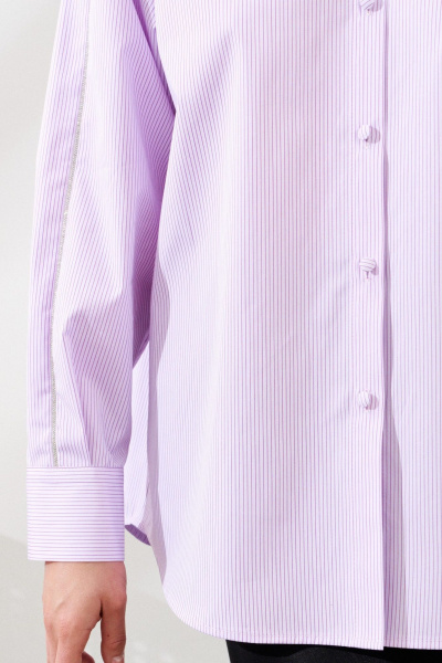 Блуза C. of PAPAYA NEW 1787 розовая_полоска - фото 6